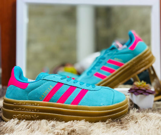 ✨ Tenis Tipo Adidas Gazelle Clon para Dama – Estilo Clásico y Versátil 🔹