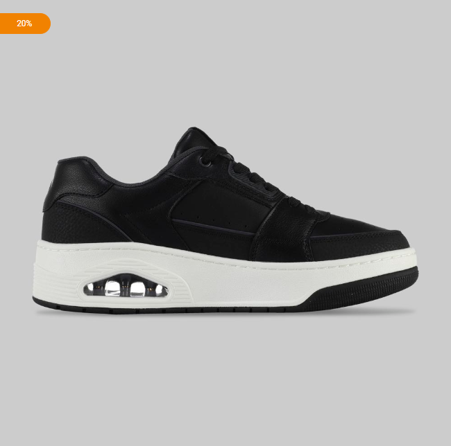 Tenis Skechers Uno Court Low Hombre