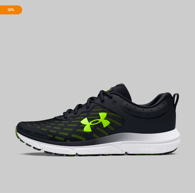 Tenis Under Armour Charged Assert 10 Hombre