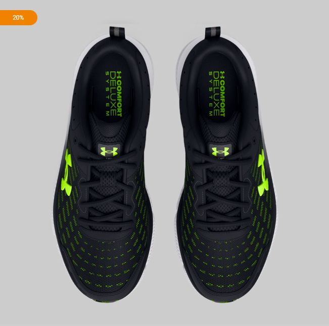 Tenis Under Armour Charged Assert 10 Hombre